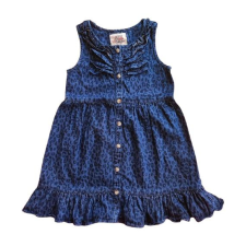  Arabella &amp; Addison sötétkék kislány farmer kötényruha (méret: 122) lányka ruha