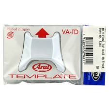 ARAI középső első felső légbeömlő, fagyfehér színben MX-V sisakhoz ARAI egyéb motorkerékpár alkatrész