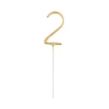  Arany Gold 2-es csillagszóró 17 cm party kellék