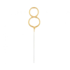  Arany Gold 8-as csillagszóró 17 cm