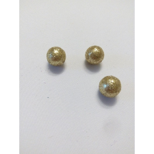  Arany lurexes hungarocell gömb dekorálható tárgy