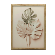 ARANY MONSTERA FALI PLAKÁT KERET NÉLKÜL 40x50 CM MATT PAPÍR grafika, keretezett kép