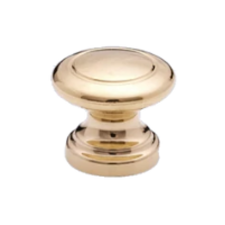  Arany, műanyag gombfogantyú 32 mm bútor