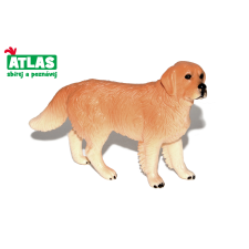 Arany retriever figura játékfigura