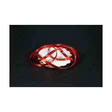  Arany szegélyes bordó szatén szalag 6mmx20m konyhai eszköz