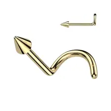  Arany Színű Titánium Orr piercing egyéb ékszer