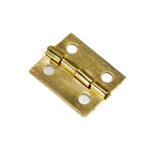  Arany szinű zsanér, mérete: 25x17 mm dekorációs kellék