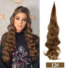  Aranybarna Drótos Póthaj Copfhoz és Kontyhoz - 70 cm póthaj