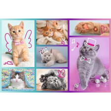 Aranyos kiscicák puzzle 60 darab puzzle, kirakós