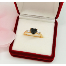 Aranyozott antiallergén gyűrű, 7-es (17,2 mm átmérő) gyűrű