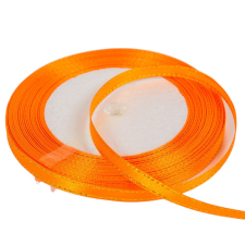  Aranyszélű szatén szalag narancs 6mmx25y dekorációs kellék