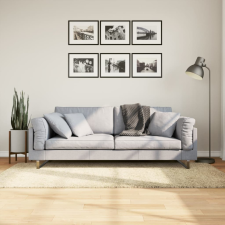  Aranyszínű hosszú szálú bozontos modern szőnyeg 100 x 200 cm lakástextília