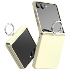 ARAREE Aero Flex R East-Grip Ring tok Samsung Galaxy Z Flip7 - krémszín tok és táska