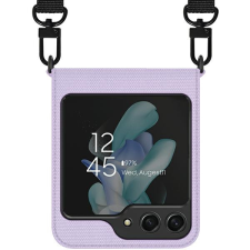 ARAREE Canvas Diary tok Samsung Galaxy Z Flip5 - lila tok és táska