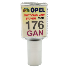 AraSystem Javítófesték Opel SWITCHBLADE SILVER 636R, 176 GAN Arasystem 10ml autójavító eszköz