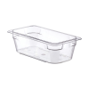 Araven GN Gasztroedény 1/3, polikarbonát, mélység: 100 mm, űrtartalom: 3,7 L