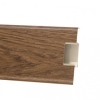 ARBITON -Lars 7 cm-es parkettaszegélyléc, gumi szegélyes, vízálló, kábelcsatornával: Elegáns tölgy
