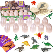 Archeológiai készlet 12 nagy tojással - fedezd fel a dinoszauruszok világát oktatójáték