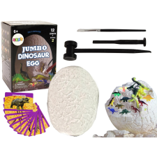 Archeológiai készlet Óriás Tojás 12 Dinoszaurusz Figurával oktatójáték