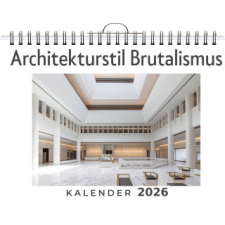  Architekturstil Brutalismus (Kalendář/Diář) naptár, kalendárium