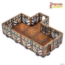  Archon Studio Dungeons & Lasers Expansion Set: TUDOR MANSION (DNL0051) makett