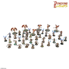  Archon Studio Dungeons & Lasers Miniatures: ARMIES OF DEUSLAIR (DNL0096) makett