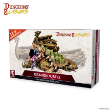  Archon Studio Dungeons & Lasers Miniatures: DRAGON TURTLE (DNL0086) makett