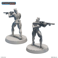  Archon Studio Masters of the Universe Miniatures: ANDROID HIRED GUN (PSF0043) makett