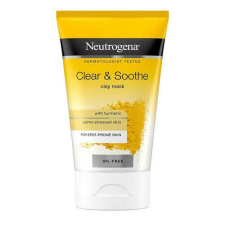 Arcmaszk, Neutrogena, Clear & Soothe agyagmaszk, 50 ml arcpakolás, arcmaszk