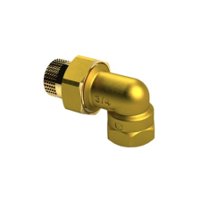 Arco 1/2″ sárgaréz sarok radiátorhollander lapos tömítésű (509011) hűtés, fűtés szerelvény