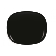 Arcoroc Evolution Black hamburgeres tányér, 28x23 cm, 1 db, P1137 tányér és evőeszköz
