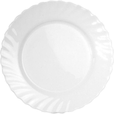 Arcoroc Sekély desszertes tányér, Arcoroc Trianon, 19,5 cm tányér és evőeszköz
