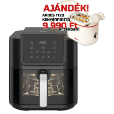 Ardes ARFRYA08LV 8 literes Air Fryer forrólevegős sütő ajándék ARDES 1T20 kenyérpirítóval fritőz