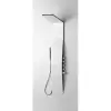 Arezzo design ASPEN termosztátos zuhanypanel matt fehér