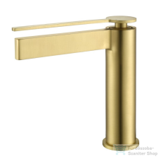 Arezzo design Elegant mosdó csaptelep, leeresztő nélkül, szálcsiszolt arany AR-5095BG csaptelep