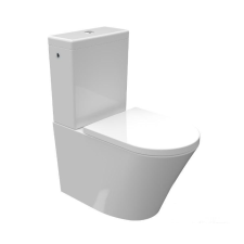 Arezzo design INDIANA kombi WC Rimless alsó/hátsó kifolyású, mély öblítésű szaniter