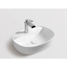 Arezzo design Madison 50x39 pultra ültethető mosdótál, fényes fehér intelligens bevonattal szaniter