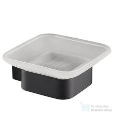 Arezzo design MONO szappantartó, fekete AR-120021B fürdőszoba kiegészítő
