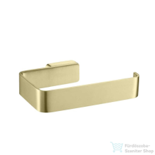 Arezzo design MONO WC papír tartó, szálcsiszolt arany AR-120141BG fürdőszoba kiegészítő