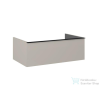 Arezzo design MONTEREY 80 cm-es alsószekrény1 fiókkal matt beige színben, szifonkivágás nélkül AR-168592