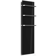 Arezzo design ONYX BLACK 3 elektromos törölközőszárító radiátor fűtőtest, radiátor