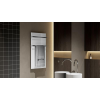 Arezzo design ONYX WHITE 2, 470x900 elektromos törölközőszárító radiátor