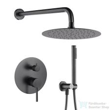 Arezzo design PALMFIELD falsík alatti zuhanyrendszer, gun metal AR-1160GM csaptelep