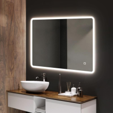 Arezzo design páramentes tükör LED világítással 100x70 cm, AR-3017 fürdőszoba bútor