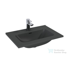 Arezzo design SKAPPA 60 cm-es mosdó, matt antracit AR-146061 szaniter