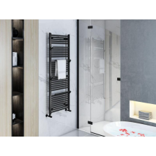 Arezzo design SMART ANTRACIT 550x1510 törölközőszárítós radiátor fűtőtest, radiátor