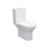Arezzo design VERMONT peremnélküli monoblokkos wc csésze alsó/hátsó kifolyású, mély öblítésű
