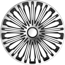 Argo Argo 15&quot;-os Volante dísztárcsa szett ezüst-fekete (4db) (ARG15VOLANTE-SB) dísztárcsa