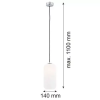 Argon Argon KALIMERA 4038 Függőlámpa 1x15W/E27 IP20