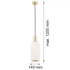 Argon Argon SAGUNTO 4356 Függőlámpa 1x15W/E27 IP20